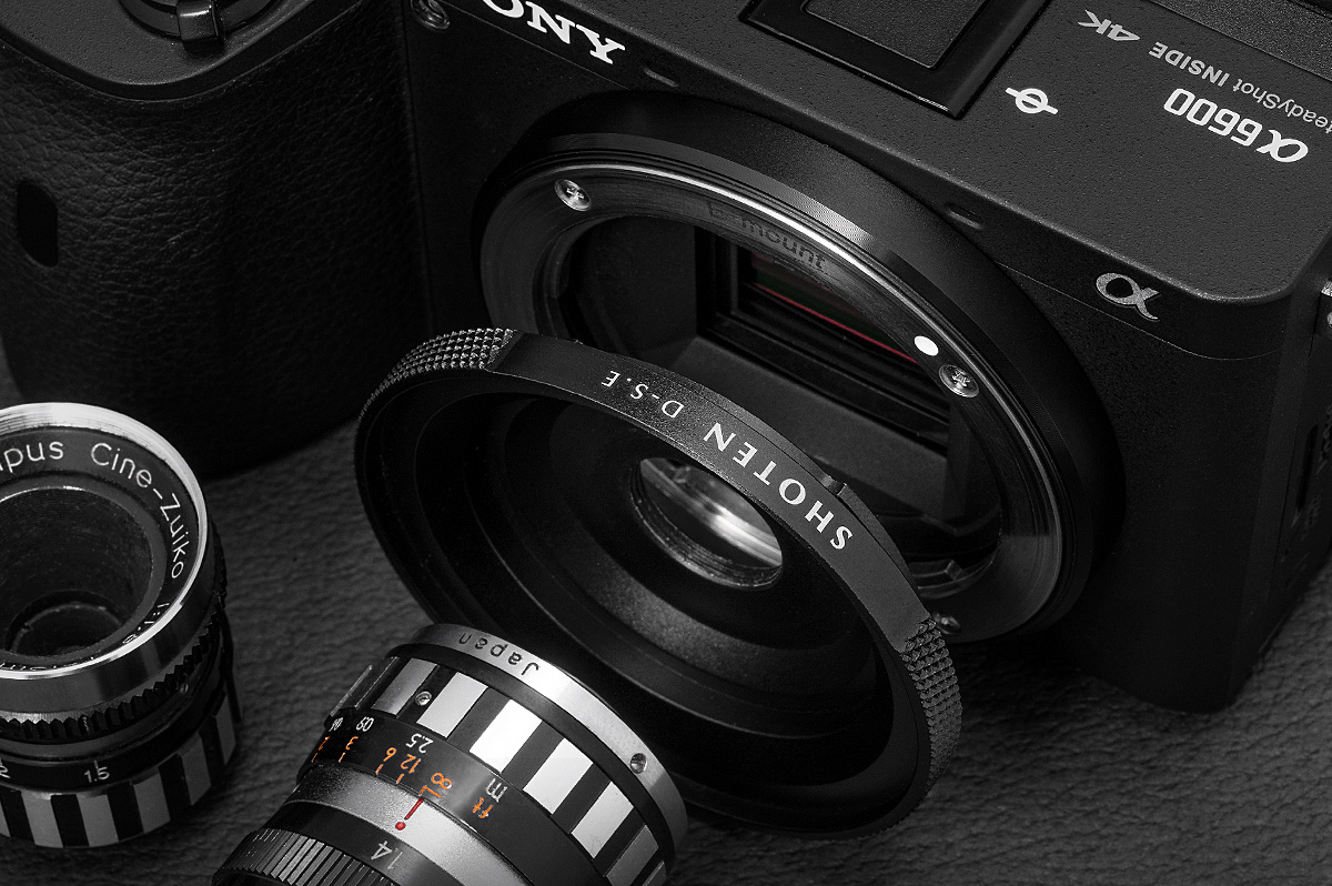 本日発売開始！　「SHOTEN／ソニーEマウントのカメラにDマウントレンズを装着するためのアダプター『D-SE』」